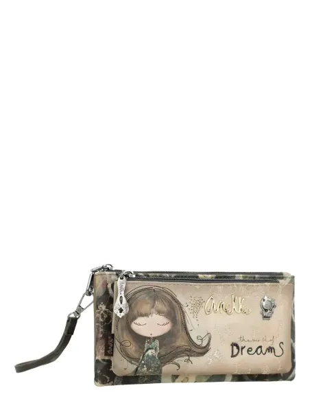 Billetero Y Bolso de Mano Anekke Real