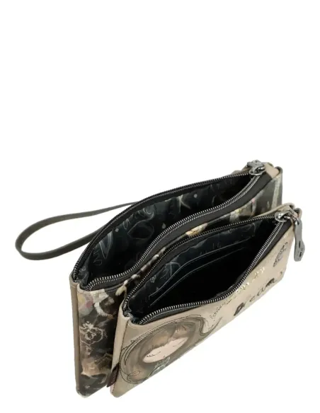 Billetero Y Bolso de Mano Anekke Real