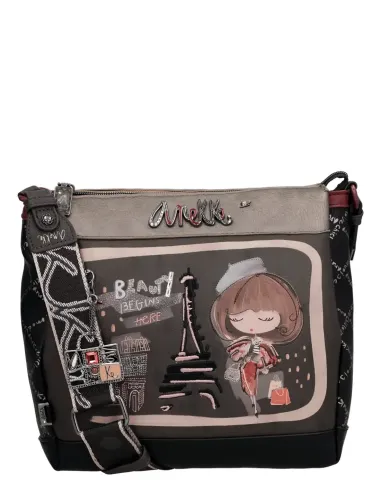 Bandolera 3 Compartiments Anekke Mademoiselle