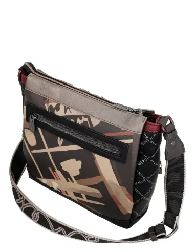 Mala a Tiracolo 3 Compartimentos Anekke Mademoiselle