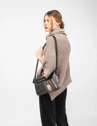Bolso Bandolera Con Doble Compartimento Anekke Mademoiselle