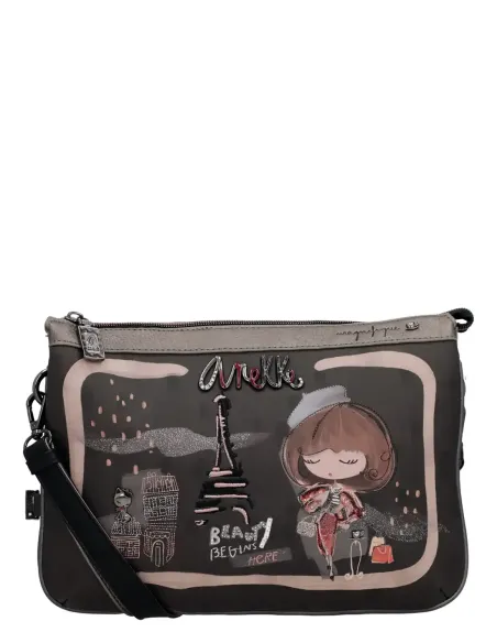 Bolso Bandolera Con Doble Compartimento Anekke Mademoiselle