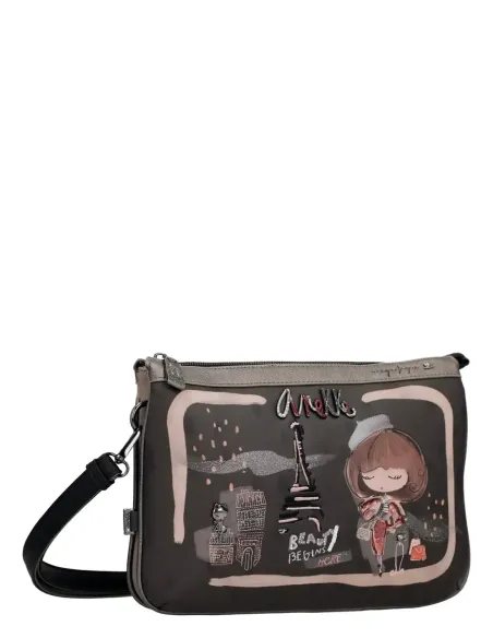 Bolso Bandolera Con Doble Compartimento Anekke Mademoiselle