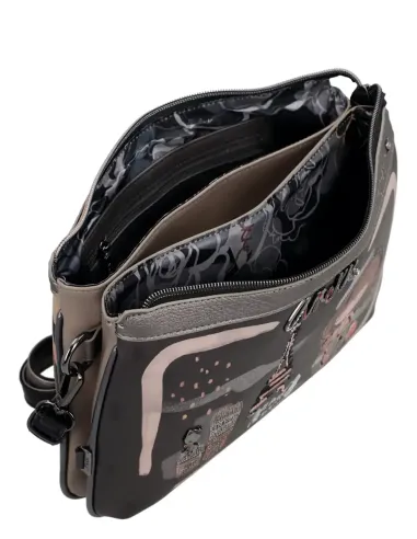 Bolso Bandolera Con Doble Compartimento Anekke Mademoiselle