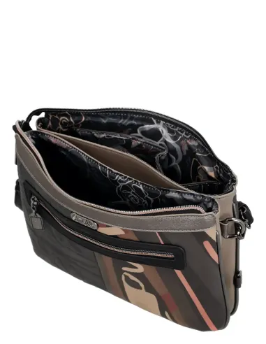 Bolso Bandolera Con Doble Compartimento Anekke Mademoiselle