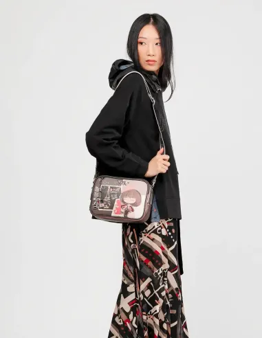 Bandolera Doble Compartiment Anekke Mademoiselle