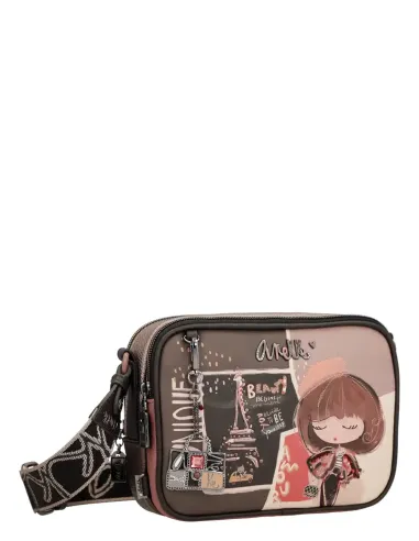 Mala a Tiracolo Duplo Compartimento Anekke Mademoiselle