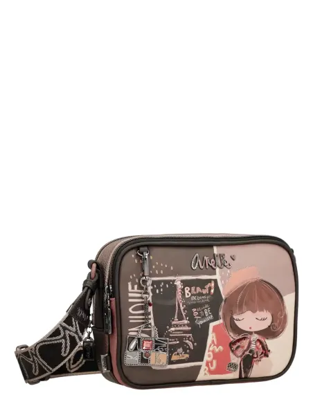 Bandolera Doble Compartimento Anekke Mademoiselle