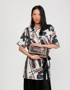 Bandolera Con Asa Metálica Anekke Mademoiselle 2