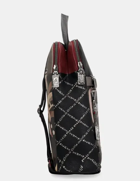 Mochila Duplo Compartimento Mademoiselle