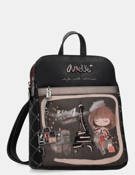 Mochila Doble Compartimento Mademoiselle