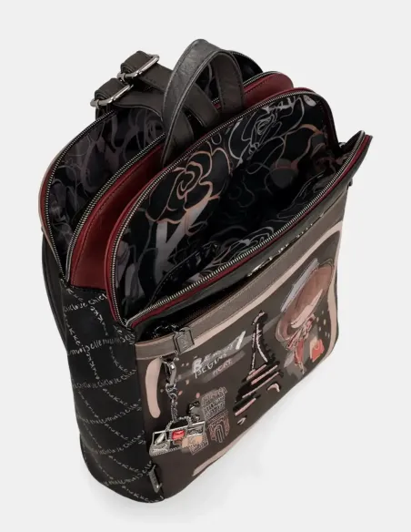 Mochila Doble Compartimento Mademoiselle