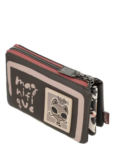 Porta-Moedas 3 Compartimentos Anekke Mademoiselle