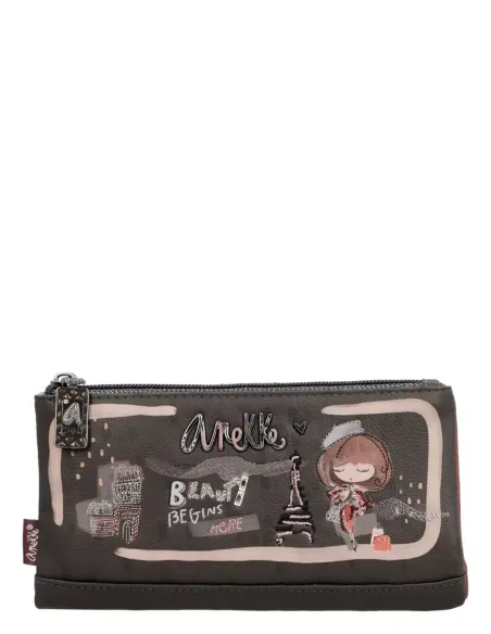 Cartera Gran Flexible RFID Anekke Mademoiselle