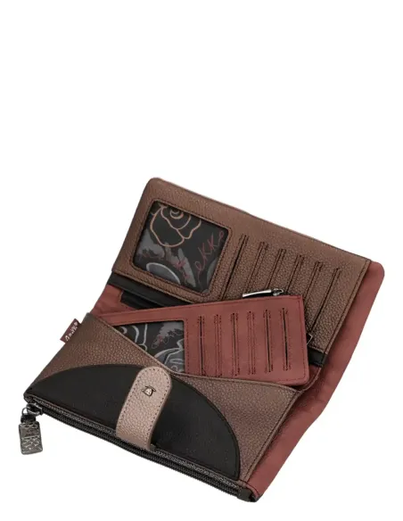 Cartera Gran Flexible RFID Anekke Mademoiselle