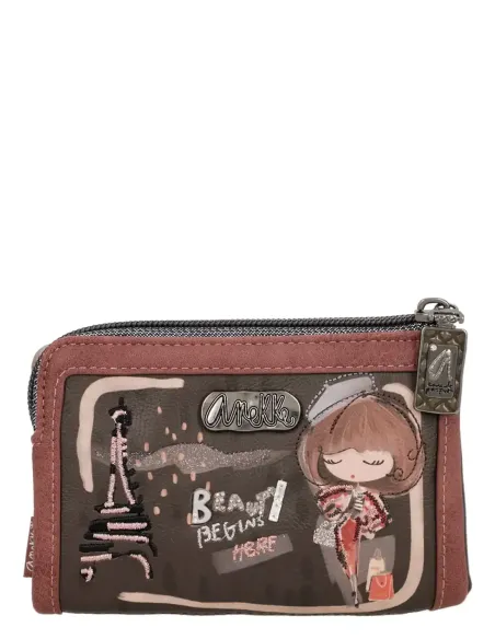 Billetero Mediano Flexible RFID Anekke Mademoiselle