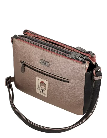 Bandolera 3 Compartimentos Anekke Parisian