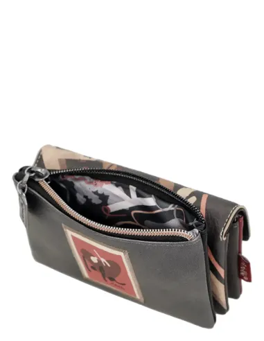 Porta-Moedas Com Aba Pequeno Anekke Parisian