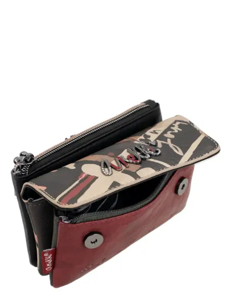 Porta-Moedas Com Aba Pequeno Anekke Parisian