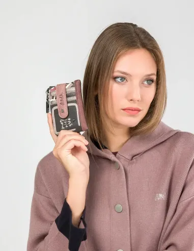 Porta-Moedas E Porta-Cartões Anekke Parisian