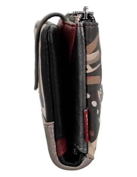 Cartera Gran Flexible RFID Anekke Parisian