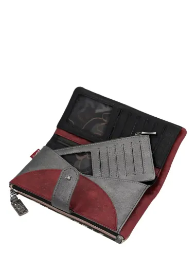 Cartera Gran Flexible RFID Anekke Parisian