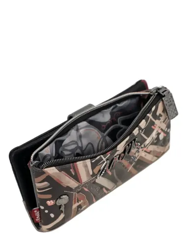 Billetero Grande Flexible RFID Anekke Parisian