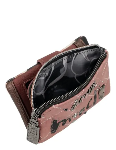 Billetero Flexible Pequeño RFID Anekke Parisian