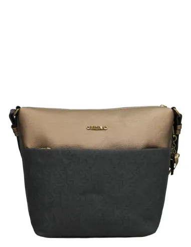 Mala a Tiracolo Grande Com Bolsa Frontal Anekke Studio