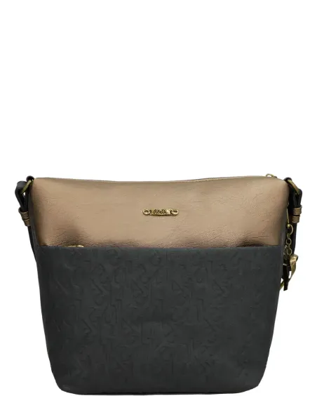 Bandolera Grande Con Bolsillo Frontal Anekke Studio