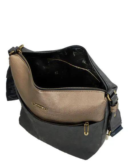 Mala a Tiracolo Grande Com Bolsa Frontal Anekke Studio