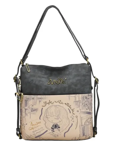 Bolso Convertible en Mochila Anekke Studio