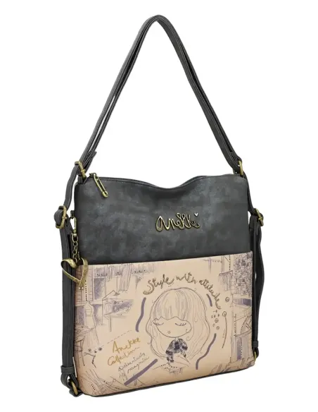 Bolso Convertible en Mochila Anekke Studio