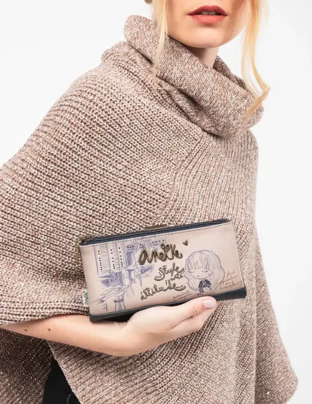 Cartera Gran Flexible RFID Anekke Studio