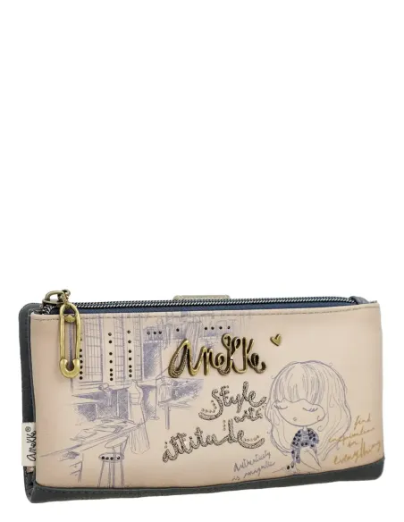 Billetero Grande Flexible RFID Anekke Studio