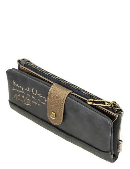 Cartera Gran Flexible RFID Anekke Studio