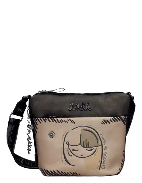 Bandolera Gran Amb Butxaca Frontal Anekke Nature Koko