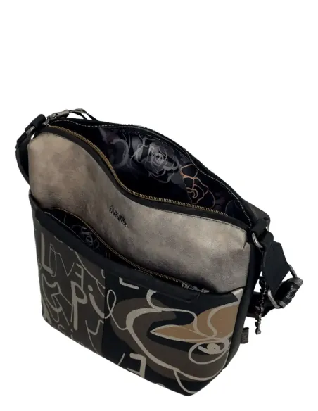 Bandolera Gran Amb Butxaca Frontal Anekke Nature Koko