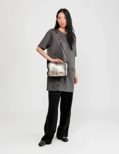 Bandolera Doble Compartimento Anekke Nature Koko