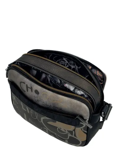 Bandolera Doble Compartiment Anekke Nature Koko