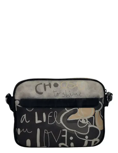 Bandolera Doble Compartimento Anekke Nature Koko