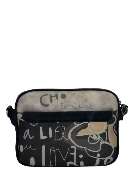 Bandolera Doble Compartiment Anekke Nature Koko