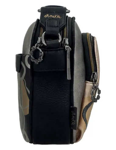 Bandolera Doble Compartiment Anekke Nature Koko