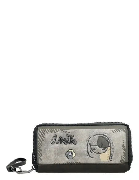 Billetero Grande Estampado RFID Nature Koko