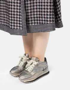 Sabatilles Plataforma Metal·litzat Anekke Mademoiselle