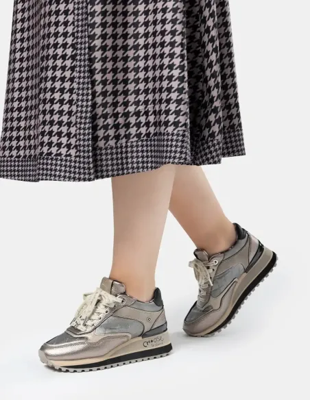 Deportivos Plataforma Metalizado Anekke Mademoiselle