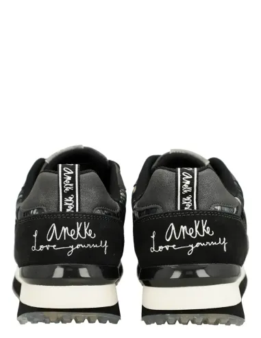 Sabatilles Negre Sola Multicolor Anekke Real