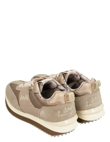 Sabatilles Beix Sola Multicolor Anekke Real