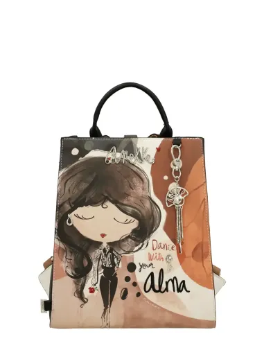 Mochila Cuadrada Anekke Alma
