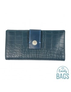 Carteira Grande de pele contra-Bando - Nieve